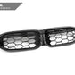 AutoTecknic Dry Carbon Fiber Honeycomb Front Grille - G20 3-Series LCI
