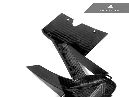 AutoTecknic Dry Carbon Front Bumper Trim Set - F97 X3M LCI | F98 X4M LCI - Graveyard Performance