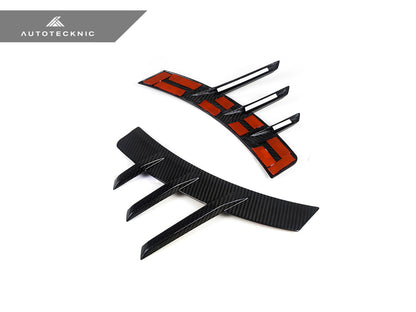 AutoTecknic Dry Carbon Rear Fender Arch Trim Set - G87 M2 - Graveyard Performance