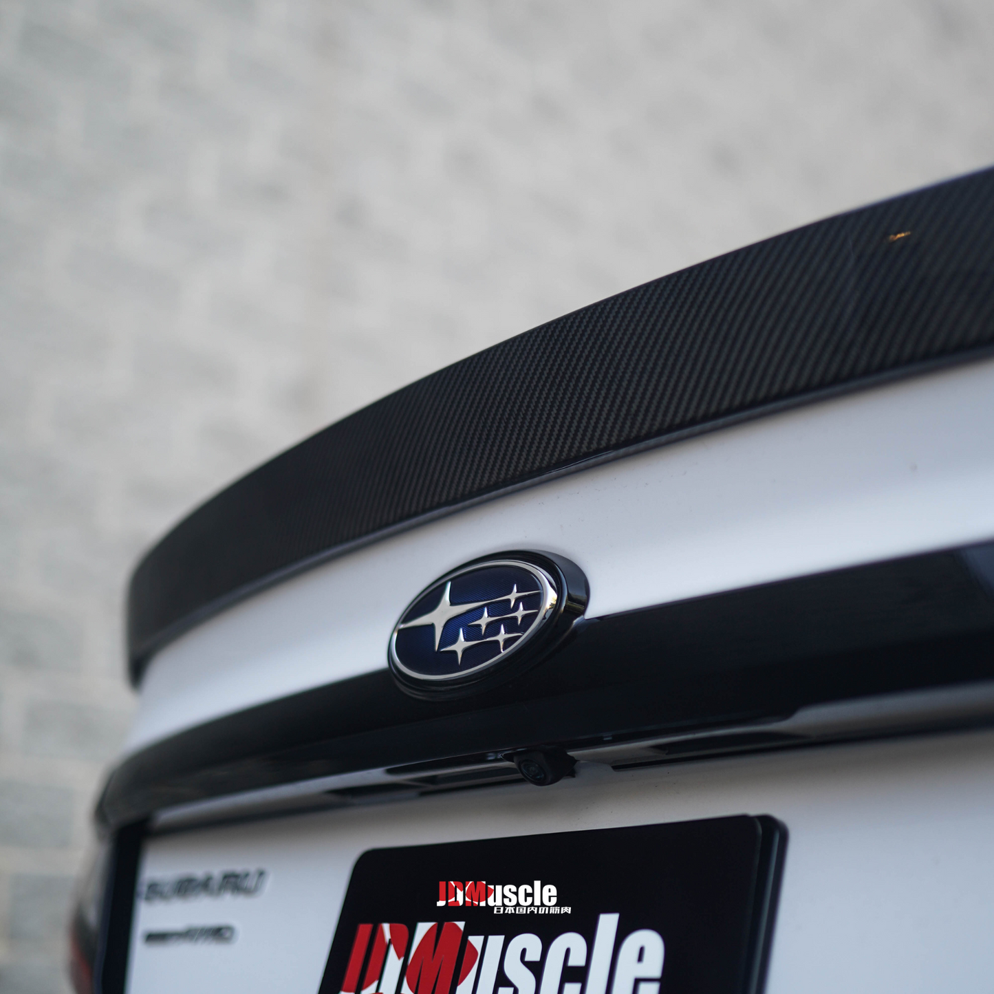 JDMuscle [22-25 WRX] Tanso Carbon Fiber Duck Bill V1