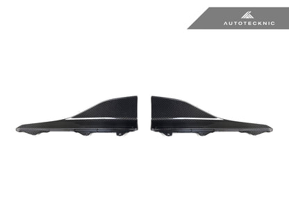 AutoTecknic Dry Carbon Side Skirt Winglet Set - F87 M2 - Graveyard Performance