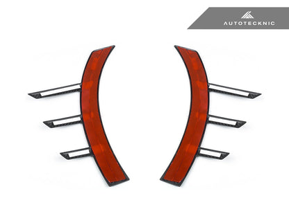 AutoTecknic Dry Carbon Front Fender Arch Trim Set - G87 M2 - Graveyard Performance