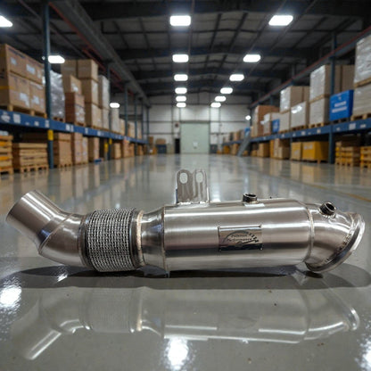 5 Inch B58 Downpipe For Supra & BMW 3.0L - M340i, M440i, M240i, 340i, 440i, 540i, 640i, 740i, X3, X4, X5 - Graveyard Performance