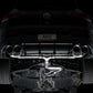 AWE MK8 Volkswagen Golf R 3in Track Edition Quad Exhaust - Chrome Silver Tips