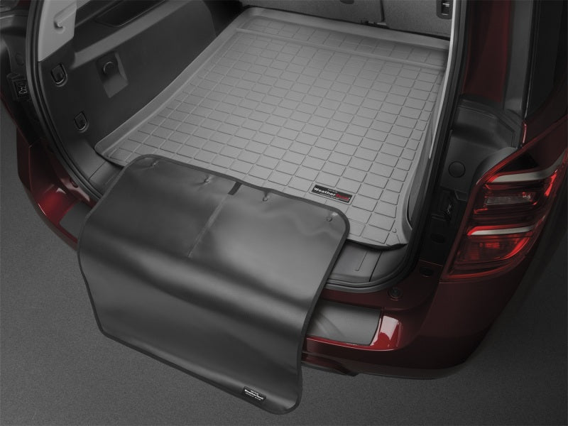 WeatherTech 14-19 BMW 3-Series Gran Turismo Cargo Liner w/Bumper Protector (Trim Req.) - Grey - Graveyard Performance