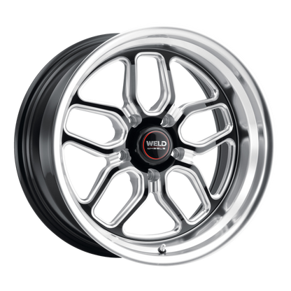 Weld Racing 18x11 Laguna 5x120.65 ET43 BS7.69 Gloss BLK MIL DIA 72.56 - Graveyard Performance