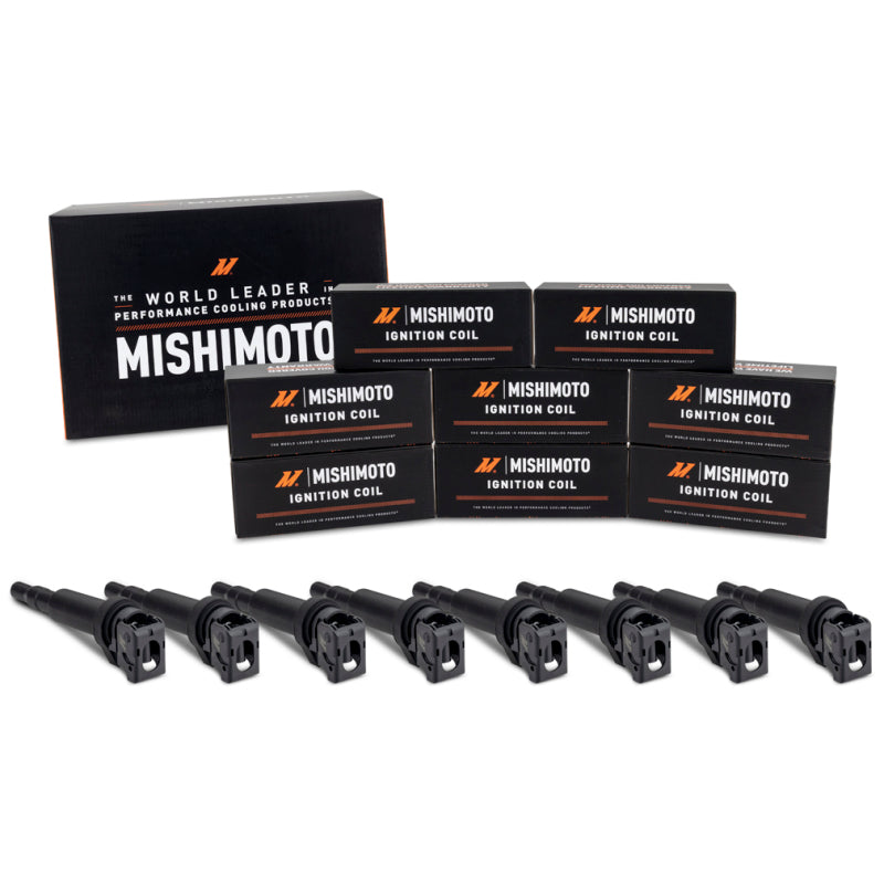 Mishimoto 11-15 BMW 550i 4.4L Ignition Coil - 8-Pack - Graveyard Performance