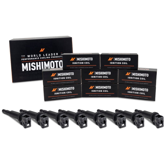 Mishimoto 11-15 BMW 550i 4.4L Ignition Coil - 8-Pack - Graveyard Performance