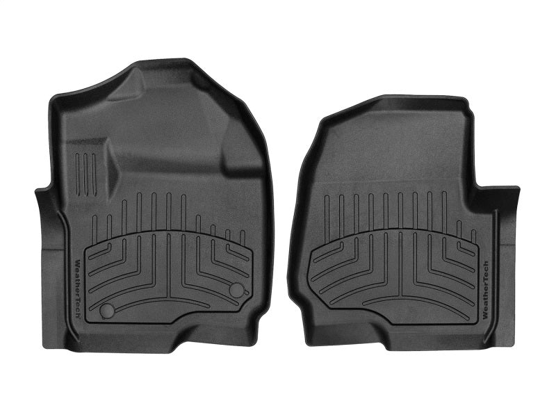 WeatherTech 15-20 Audi A3 (Convertible/Sedan) / 15-20 S3 (Sedan) Front FloorLiner HP - Black - Graveyard Performance