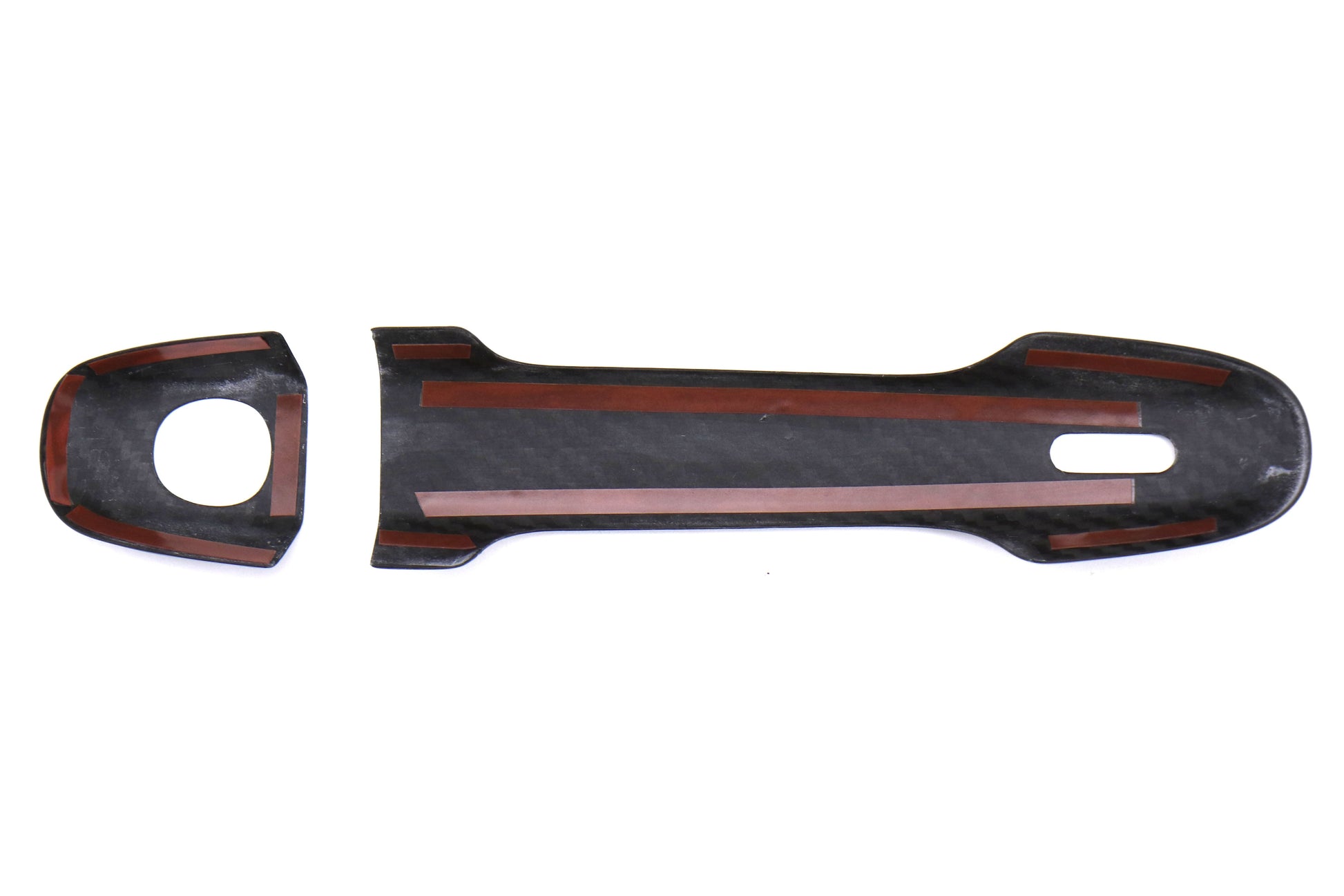 OLM Dry Carbon Fiber Door Handle Cover - 2013+ FT86-Gloss Carbon Fiber - Graveyard Performance