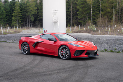 KW 2020+ Chevrolet Corvette C8 (w/ Electronic Dampers & OE Noselift) Height Adjustable Spring Kit - Graveyard Performance