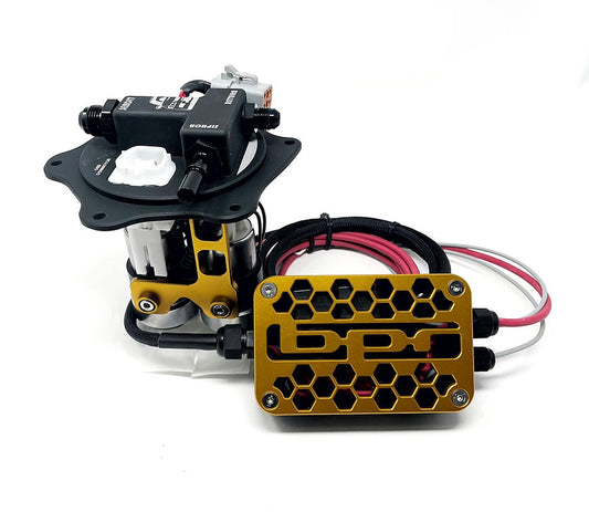 Bulletproof Racing EVO 7/8/9 Billet Double Pumper Kit with Fuel Line Kit