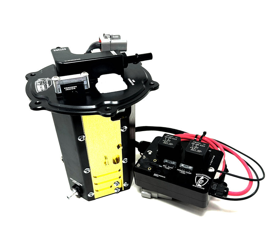 Bulletproof Racing BPR EVO X Billet Double Pumper Kit with Relay Box & Fuel Line Kit