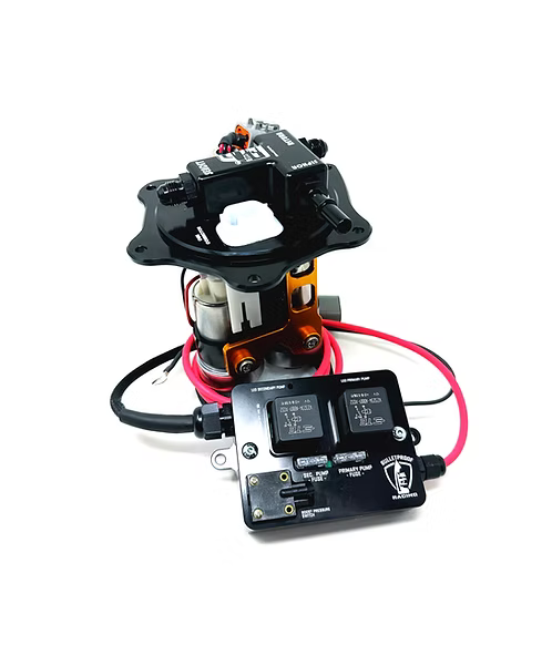 Bulletproof Racing EVO 7/8/9 Billet Double Pumper Kit with Fuel Line Kit