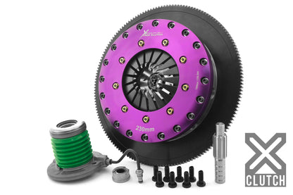 XClutch 05-10 Ford Mustang GT 4.6L 9in Triple Solid Organic Clutch Kit - Graveyard Performance