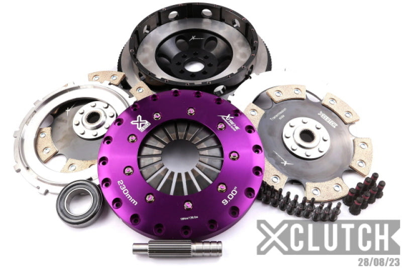XClutch 03-06 Nissan 350Z 3.5L 9in Twin Solid Ceramic Clutch Kit - Graveyard Performance