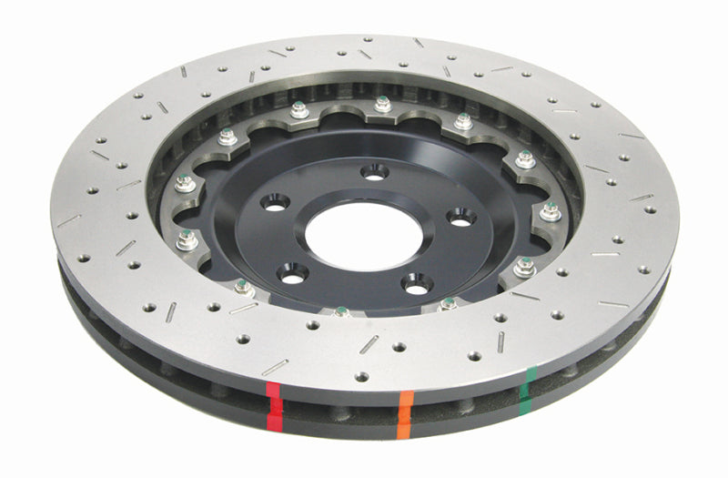 DBA 05-12 Corvette C6 w/Z06 pkg Front Drilled & Slotted 5000 Series 2 Pc Rotor w/ Black Ha - Graveyard Performance