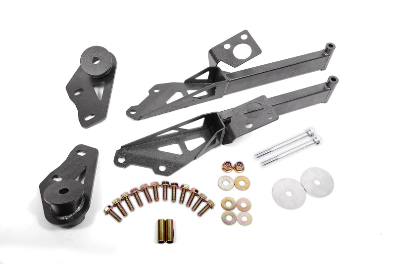BMR 15-18 Ford Mustang S550 IRS Subframe Support Brace (Black Hammertone)