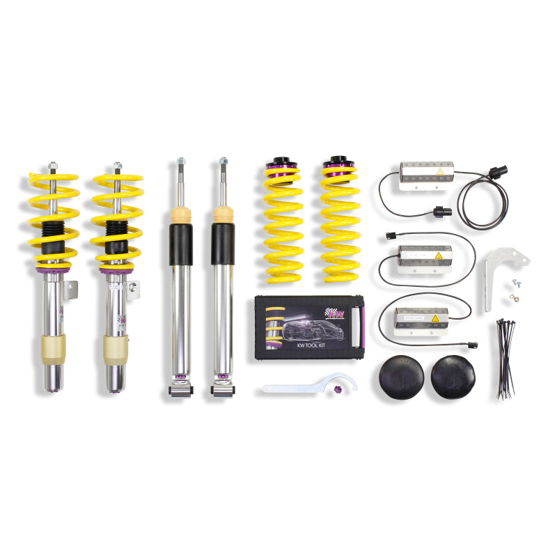 KW Coilover Kit V3 06-13 BMW M3 (E90/E92) Coupe/Sedan w/ EDC (Incl EDC Disable Bundle) - Graveyard Performance