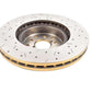 DBA 05-08 Subaru Legacy GT Front Drilled & Slotted 4000 Series Rotor