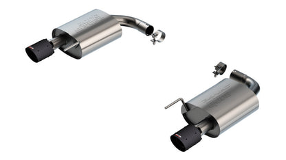 Borla 2024 Ford Mustang GT 5.0L V8 w/o Active Exhaust S-Type Axle-Back Exhaust System - Carbon Fiber - Graveyard Performance