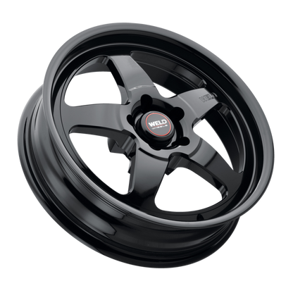 Weld S151 18x5 Ventura Drag 5x114.3 ET-23 BS2.09 Gloss BLK MIL DIA 78.1 - Graveyard Performance