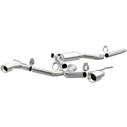MagnaFlow SYS C/B Dual Split Rear Exit 4in Polished Tips 2015 VW GTI 2.0L Turbo - Graveyard Performance