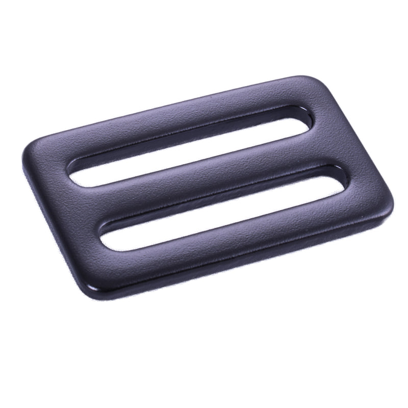 RaceQuip 2 In. Wide 3 Bar Slide Seat Belt Adjuster & Mounting Hardware / Forged Steel - Black - Graveyard Performance