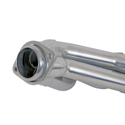 BBK 94-95 Mustang 5.0 Shorty Unequal Length Exhaust Headers - 1-5/8 Silver Ceramic - Graveyard Performance