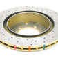 DBA 03-05 Evo 8/9 Rear Drilled & Slotted 4000 Series Rotor