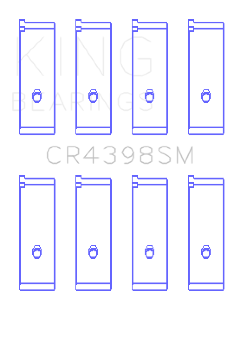 King Engine Bearings Honda L13A4/L15A Connecting Rod Bearing Set