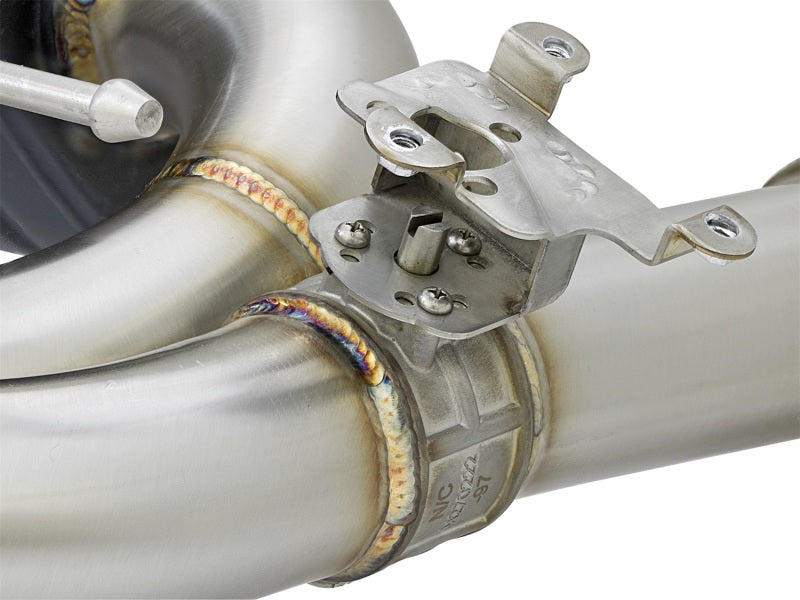 afe POWER MACH Force-Xp 16-17 BMW 340i/340ix/ 3.0L 304 SS Cat-Back Exhaust System - Graveyard Performance