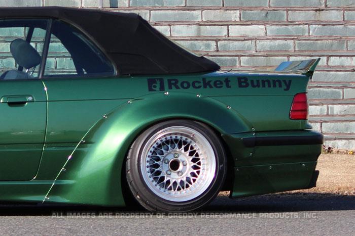 GReddy 92-99 BMW E36 Rocket Bunny Sarto Racing Aero Kit (Req Factory 3-series (non-M) Bumper) - Graveyard Performance