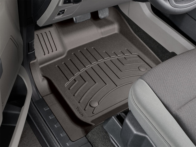 WeatherTech 15-20 Audi A3 (Convertible/Sed.) / 15-20 S3 (Incl 17-20 RS3) Front FloorLiner HP - Cocoa - Graveyard Performance