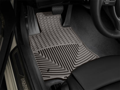 WeatherTech 2012-2015 BMW 6-Series Front Rubber Mats - Cocoa - Graveyard Performance
