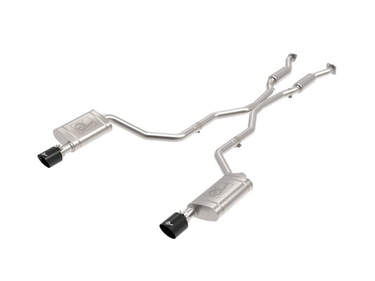aFe 11-21 Dodge Durango V6-3.6L / V8-5.7L MACH Force-Xp 304 SS Cat-Back Exhaust System w/ Black Tip - Graveyard Performance
