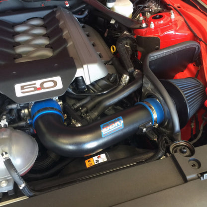 BBK 2015-16 Mustang GT 5.0L Cold Air Induction System Blackout - Graveyard Performance