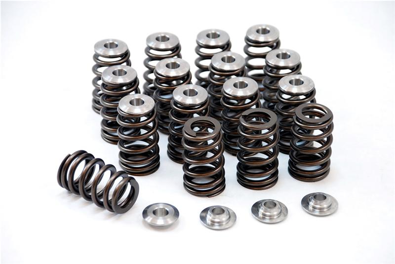 GSC P-D Mitsubishi 4B11T Beehive Valve Springs & Ti Retainer Kit (Use w/OE Spring Seats) - Graveyard Performance