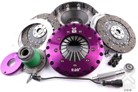 XClutch 14-19 Chevrolet Corvette 6.2L 9in Twin Solid Organic Clutch Kit - Graveyard Performance
