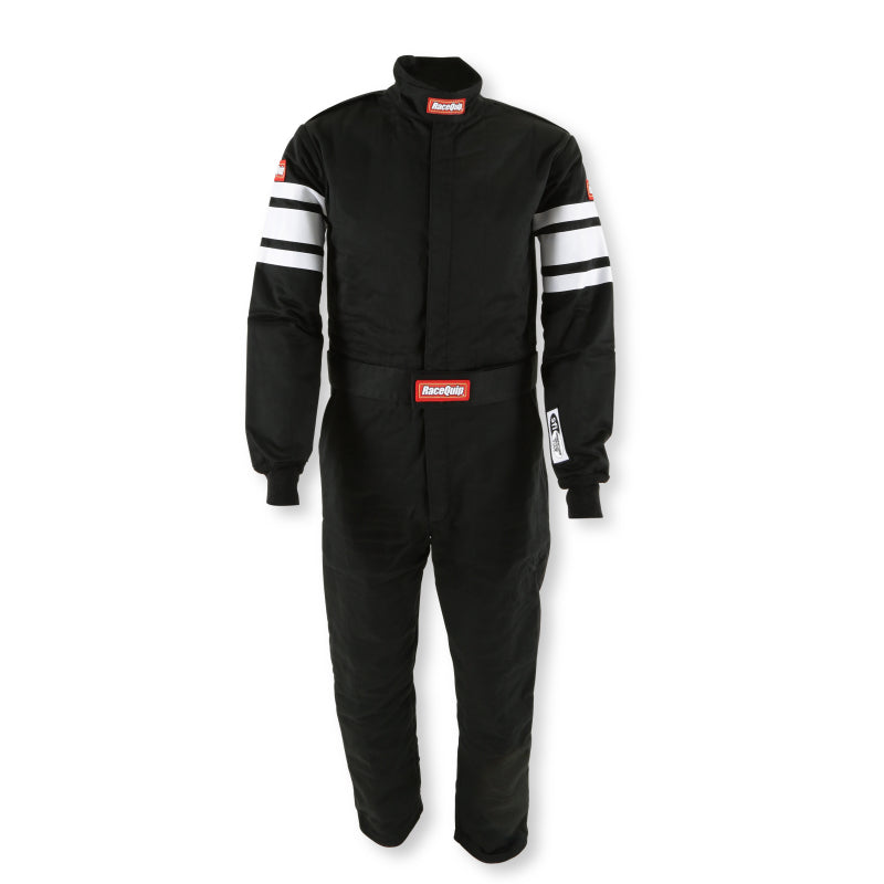 RaceQuip Black SFI-5 Suit - 2XL - Graveyard Performance
