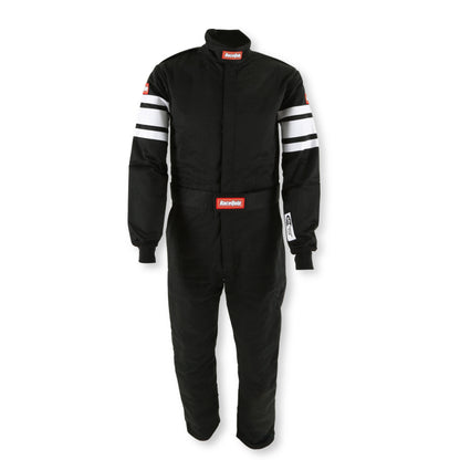 RaceQuip Black SFI-5 Suit - 2XL - Graveyard Performance
