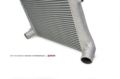 AMS Performance 2015+ VW Golf R MK7 Front Mount Intercooler Upgrade w/Cast End Tanks - Graveyard Performance