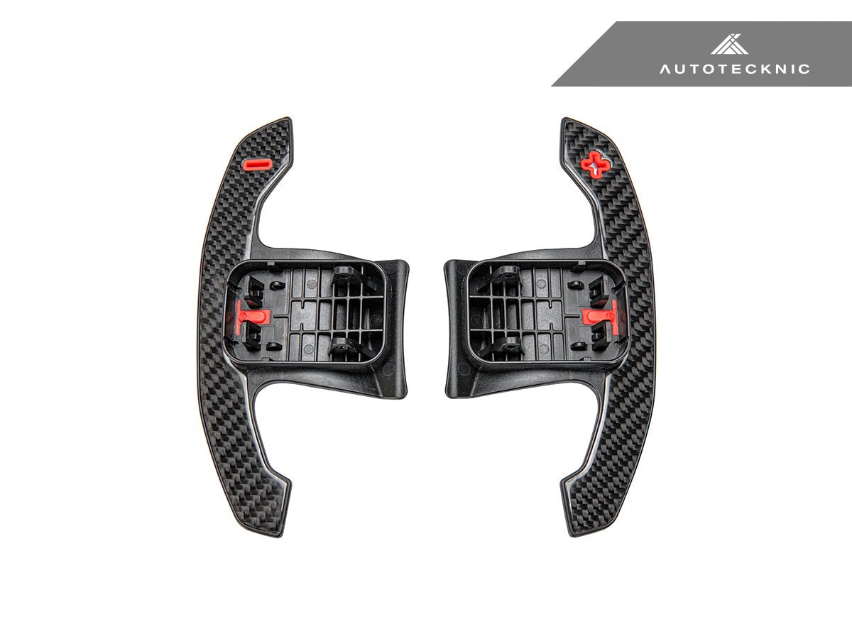 AutoTecknic Carbon Fiber Pole Position Shift Paddles - G20 3-Series - Graveyard Performance