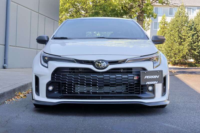 PERRIN 2025+ Toyota GR Corolla License Plate Relocation Kit - Graveyard Performance