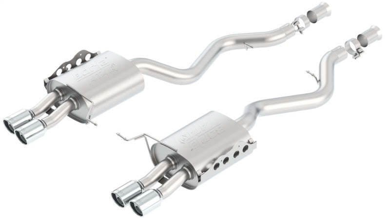 Borla 08-13 BMW M3 Coupe 4.0L 8cyl 6spd/7spd Aggressive ATAK Exhaust (rear section only) - Graveyard Performance