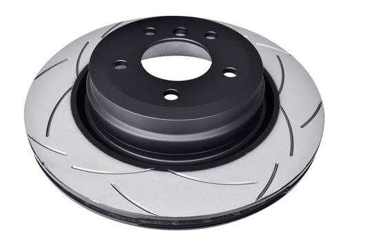 DBA 06-15 BMW 330i E90 Sedan RWD Rear Street Series Slotted Brake Rotor - Graveyard Performance