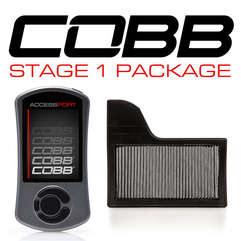 Cobb 15-19 Ford Mustang Ecoboost Stage 1 Power Package - Graveyard Performance