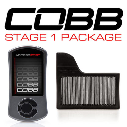 Cobb 15-19 Ford Mustang Ecoboost Stage 1 Power Package - Graveyard Performance