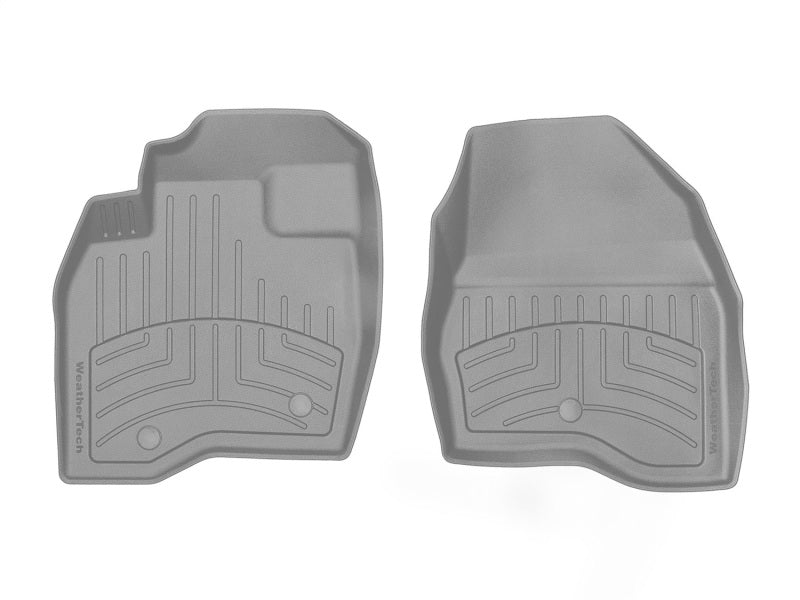 WeatherTech 2017+ Ford Explorer Front FloorLiner HP - Grey - Graveyard Performance