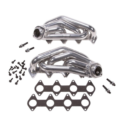 BBK 05-10 Mustang 4.6 GT Shorty Tuned Length Exhaust Headers - 1-5/8 Silver Ceramic - Graveyard Performance